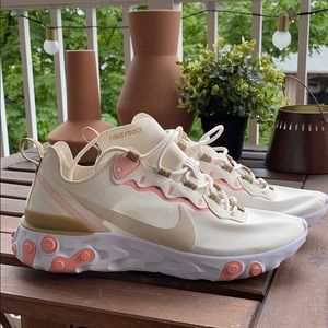NIKE REACT ELEMENT 55 W PHANTOM & OREWOOD BROWN